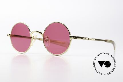 Jean Paul Gaultier 57-0173 Unique Dark Pink Lenses, one of the top models of the Junior Gaultier Series, Made for Men and Women