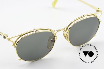 Jean Paul Gaultier 56-2171 Designer Panto Sunglasses, never worn, NOS (like all our rare vintage sunglasses), Made for Men and Women