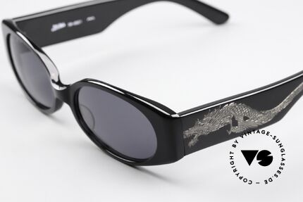 Jean Paul Gaultier 56-0021 The Dragon Sunglasses 90s, highlight from 1998 for all Gaultier collectors, Made for Men and Women