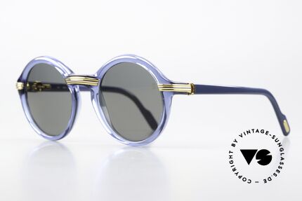 Cartier Cabriolet - L Ultra Rare 52mm L Size, high-end original lenses with CARTIER logo (100% UV), Made for Men and Women