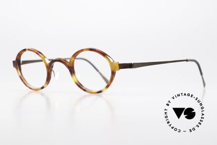 Lindberg 1011 Acetanium Oval Designer Glasses Small, model 1011, size 40/25: made of acetate & titanium, Made for Men and Women