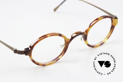 Lindberg 1011 Acetanium Oval Designer Glasses Small, simply timeless, stylish & innovative: grade 'vintage', Made for Men and Women