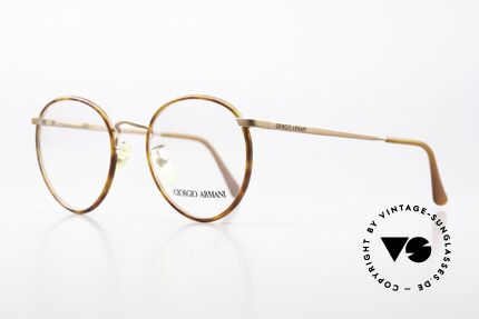 Giorgio Armani 145 Vintage 80's Panto Glasses, more 'classic' isn't possible (famous 'panto'-design), Made for Men