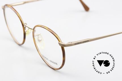 Giorgio Armani 145 Vintage 80's Panto Glasses, true 'gentlemen glasses' in tangible premium-quality, Made for Men
