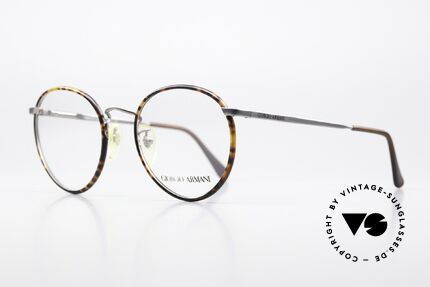 Giorgio Armani 145 Eyewear Classics Of The 80s, more 'classic' isn't possible (famous 'panto'-design), Made for Men