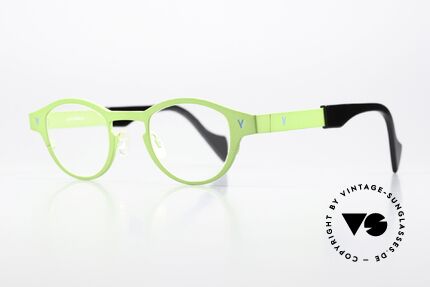 Theo Belgium Seventeen Titan Frame Lime Green, avant-garde eyeglasses for ladies and gentlemen, Made for Men and Women