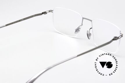 Mykita Nobu Classic Square Eyeglasses, innovative flexible frame construction: one size fits all, Made for Men and Women