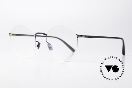 Mykita Tomomi Panto Frame Ladies Gents, color code 256 = indigo / gold (for ladies and gents), Made for Men and Women