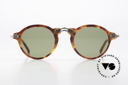 Matsuda 2837 Designer Panto Glasses, 1990's made in Japan craftsmanship, size 45-23, Made for Men and Women