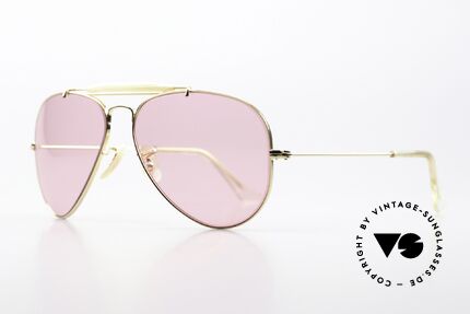 Ray Ban Outdoorsman Lenses Darken In The Sun, made in the 70's and 80's by Bausch&Lomb, U.S.A., Made for Men and Women