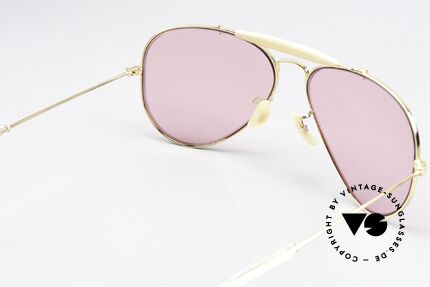 Ray Ban Outdoorsman Lenses Darken In The Sun, NO RETRO shades, but an old original in 58/14 size, Made for Men and Women