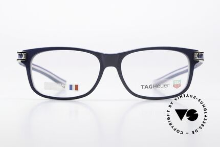 Tag Heuer 7606 Track Men's Frame Made In France, distinctive men's glasses made of elastomer plastic, Made for Men