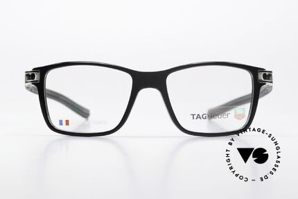 Tag Heuer 7603 Track Sporty Men's Frame 2010, distinctive men's glasses made of elastomer plastic, Made for Men