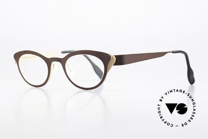 Anne Et Valentin Liz Titanium Frame For Ladies, the couple Anne (artist) and Valentin (optician), Made for Women