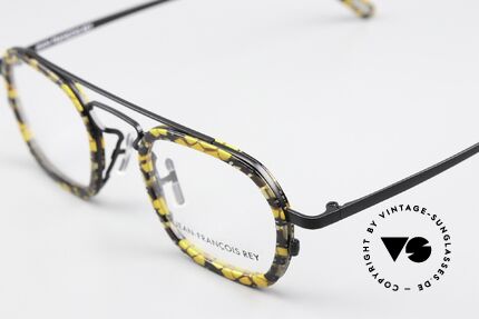 JF Rey Anton Interesting Frame Pattern, innovative frame materials: acetate and metal front, Made for Men