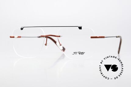 JF Rey JF2852 Striking Rimless Frame Details