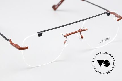 JF Rey JF2852 Striking Rimless Frame, here a 2018's unisex model with interesting coloring, Made for Men and Women