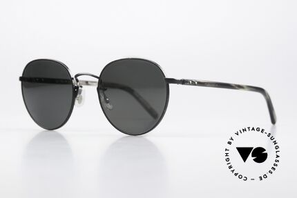 Oliver Peoples Hassett Elegant Panto Sunglasses, classic panto sunglasses with polarized sun lenses, Made for Men and Women