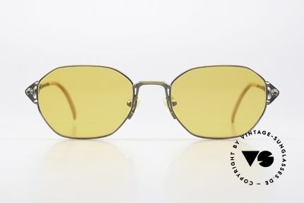 Jean Paul Gaultier 55-6106 Made in Japan 90's Original, solid metal frame with many fancy details (check pics), Made for Men and Women