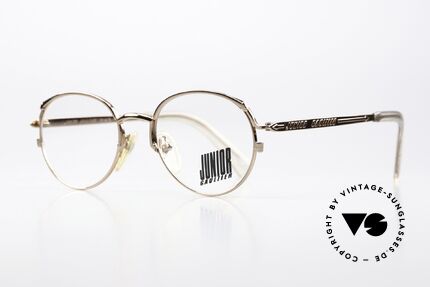 Jean Paul Gaultier 57-2173 90's Shiny Bronze Metallic, tangible top-quality; Junior Gaultier Collection, Made for Men and Women