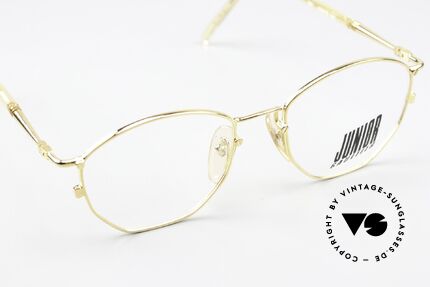 Jean Paul Gaultier 57-2273 Gold Plated Vintage Frame, new old stock (like all our vintage JP Gaultier frames), Made for Men and Women