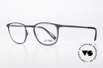 JF Rey JF2709 Frame In Purple Metallic, J.F. Rey represents vibrant colors and shapes as well, Made for Women