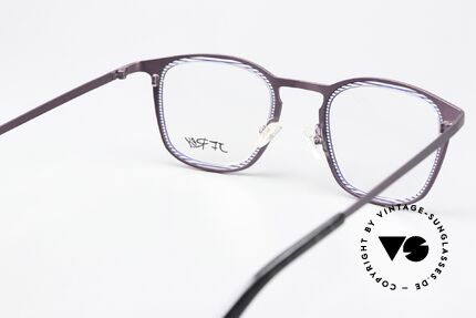 JF Rey JF2709 Frame In Purple Metallic, of course unworn in premium quality, made in France, Made for Women