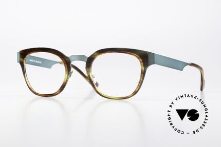 Anne Et Valentin Francesca Petrol Metallic Tortoise Details