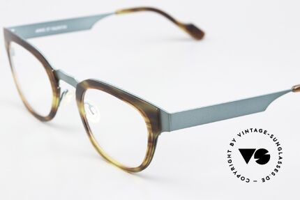 Anne Et Valentin Francesca Petrol Metallic Tortoise, spent their lives creating their own collection, Made for Women
