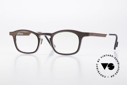 Anne Et Valentin Electric Titanium Frame Brown Purple Details