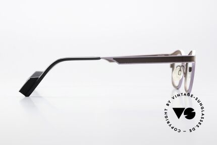Anne Et Valentin Electric Titanium Frame Brown Purple, UNWORN, single item from 2011, made in France, Made for Women