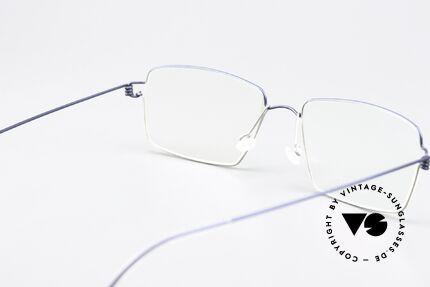 Lindberg Tim Air Titan Rim Dark Blue And Gray Frame, Size: medium, Made for Men