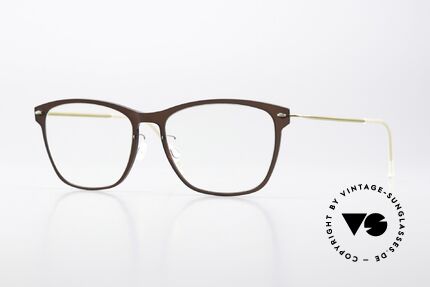 Lindberg 6525 NOW Size 52mm Brown And Gold Details