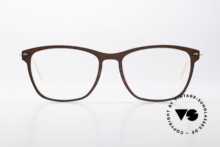 Lindberg 6525 NOW Size 52mm Brown And Gold, ladies mod. 6525, size 50/16 with interesting coloring, Made for Women