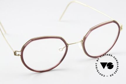 Lindberg Gillian Air Titan Rim Women's Frame Panto Style, Size: medium, Made for Women