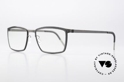 Lindberg 9711 Strip Titanium Timeless Frame Coloring, timeless frame coloring with anthracite and dark gray, Made for Men Lindberg 9711 Strip Titanium Timeless Frame Coloring, timeless frame coloring with anthracite and dark gray, Made for Men