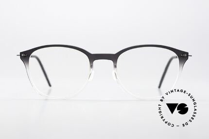 Lindberg 6506 NOW Designer Eyewear Vintage, m. 6506, size 46mm, gray-crystal, for ladies & gents, Made for Men and Women