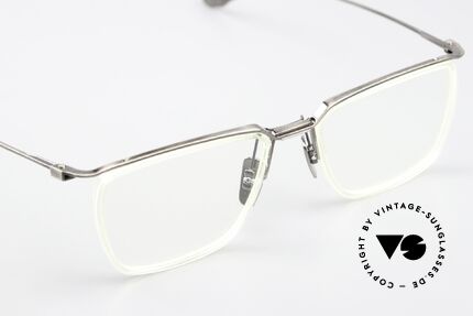 DITA Schema One Men's Frame Square Titan, unworn model can be glazed optionally + DITA case, Made for Men