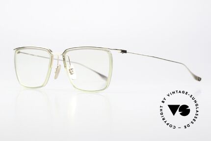 DITA Schema One Minimalist Luxury Glasses, Titanium frame & acetate lens rim; made in Japan, Made for Men