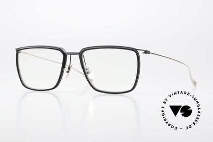 DITA Schema One Minimalist Frame 55mm Size, DITA Schema-One, DTX-106-55-02 BLK-GLD; 55/18, Made for Men