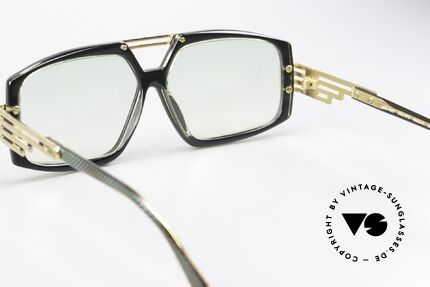 Cazal 325 Old 80's Glasses HipHop, light green-gradient lenses & original case, Made for Men and Women