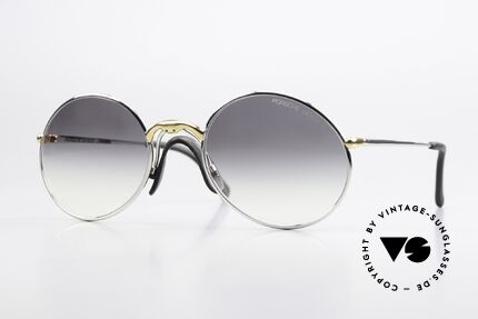 Porsche carrera gold sunglasses clearance