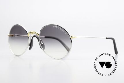 Porsche 5658 - S Sporty Saddle Bridge 90's, top quality with gray PD lenses; 100% UV protection, Made for Men and Women Porsche 5658 - S Sporty Saddle Bridge 90's, top quality with gray PD lenses; 100% UV protection, Made for Men and Women