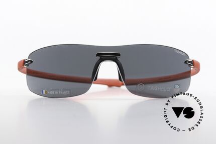 Tag Heuer 5101 Reflex Panorama View Sunglasses, extremely sporty men's shades, made in France, Made for Men