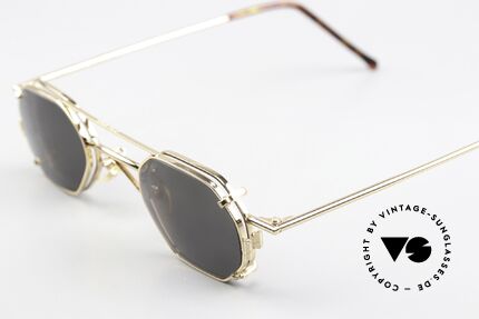 Christian Roth 2401 90's Optical Affairs Frame, with removeable CLIP-ON (for 100% UV protection), Made for Men and Women