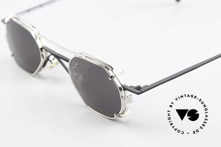 Christian Roth 2401 Small Frame With Clip On, with removeable CLIP-ON (for 100% UV protection), Made for Men and Women