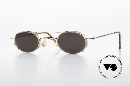 Christian Roth 2400 Gold Plated Frame Clip On Details