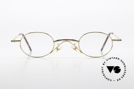 Christian Roth 2400 Gold Plated Frame Clip On, Size: small, Made for Men and Women