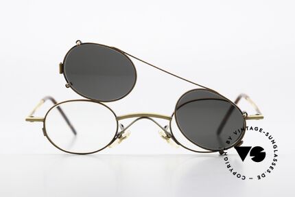 Christian Roth 2400 Oval Clip On Frame 1992, Size: small, Made for Men and Women