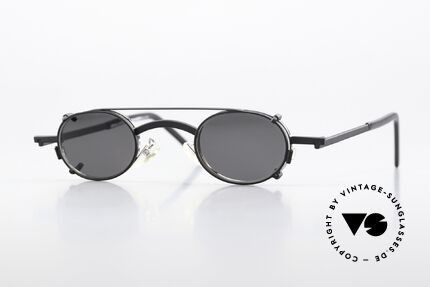 Christian Roth 2505 Oval Frame Black Clip On Details